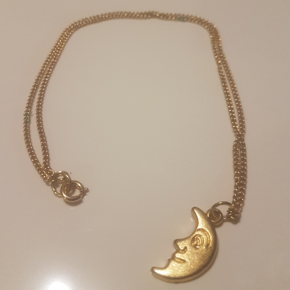 🌛 Polly Pocket Moon Man Necklace - Picture 4 of 5